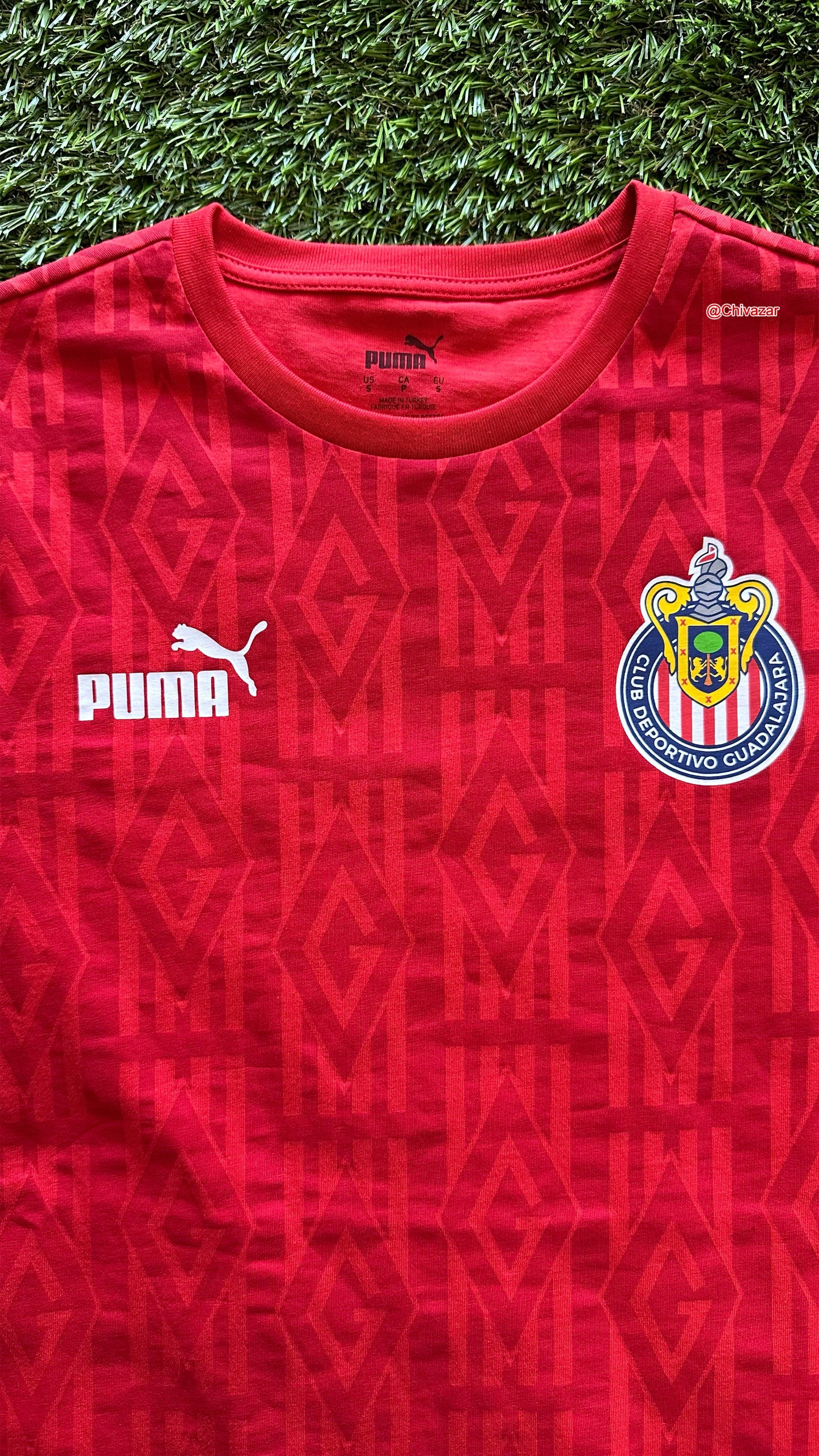 Playera roja viaje 2024-25