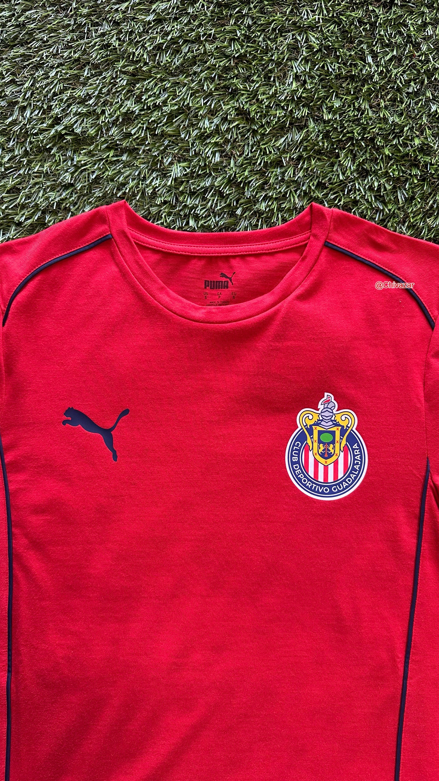 Playera casuals roja 2024-25