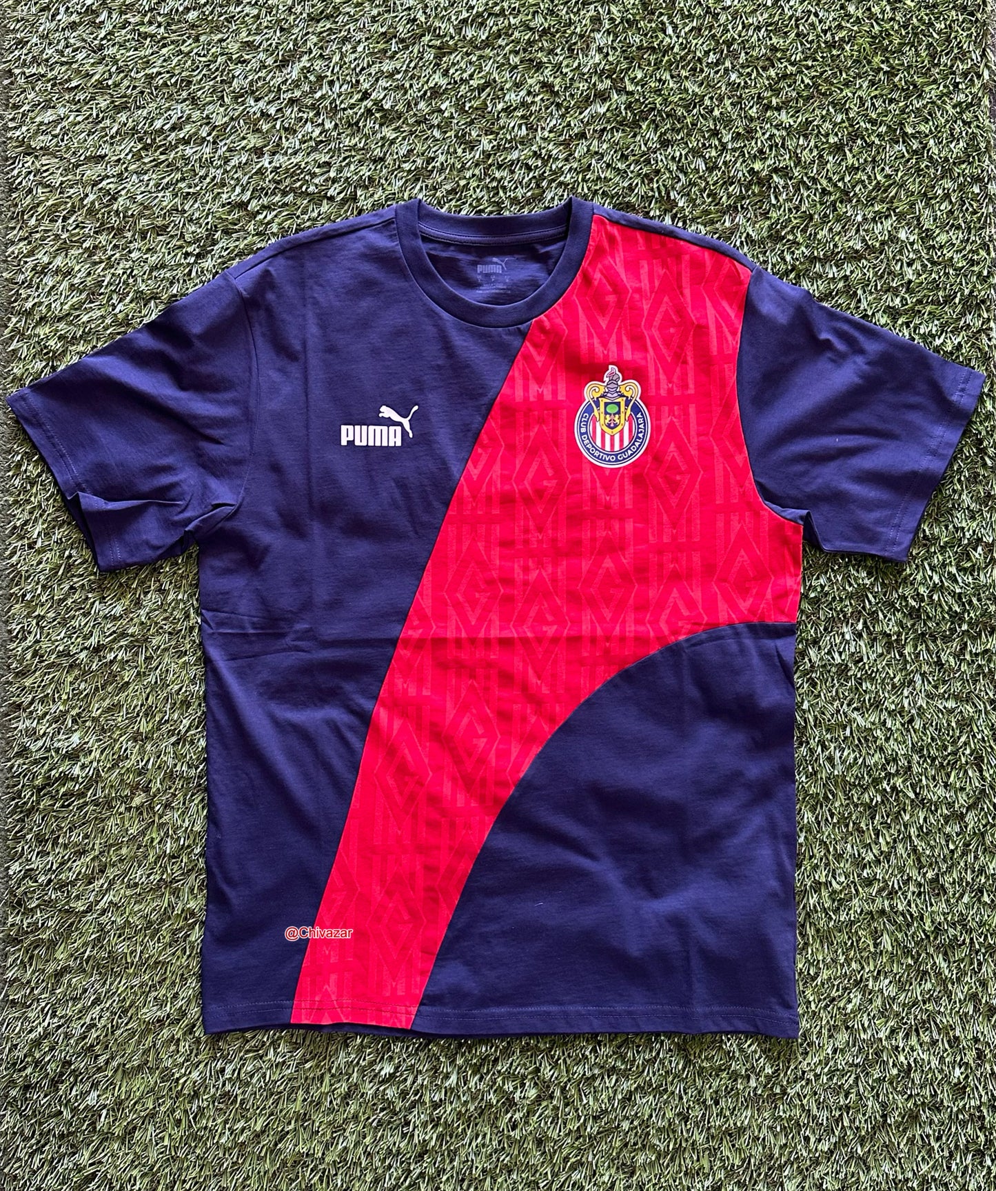 Playera azul viaje 2024-25